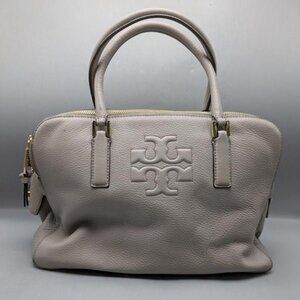 Tory Burch Thea Triple Zip Satchel Dust Storm